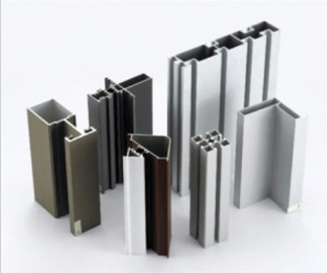 Formas y colores de los productos de aluminio